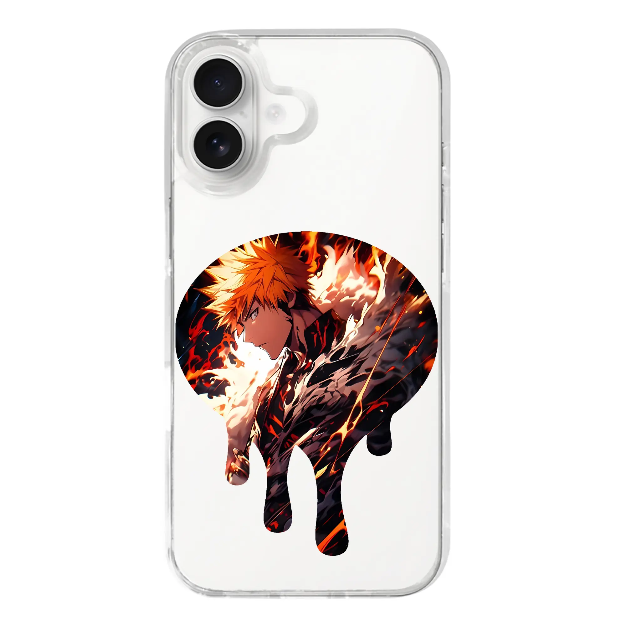 ブリーチ グッズ 黒崎 一護 - iPhone 17シリーズ 透明スマホケース – 薄型・耐衝撃・精密フィット保護カバー